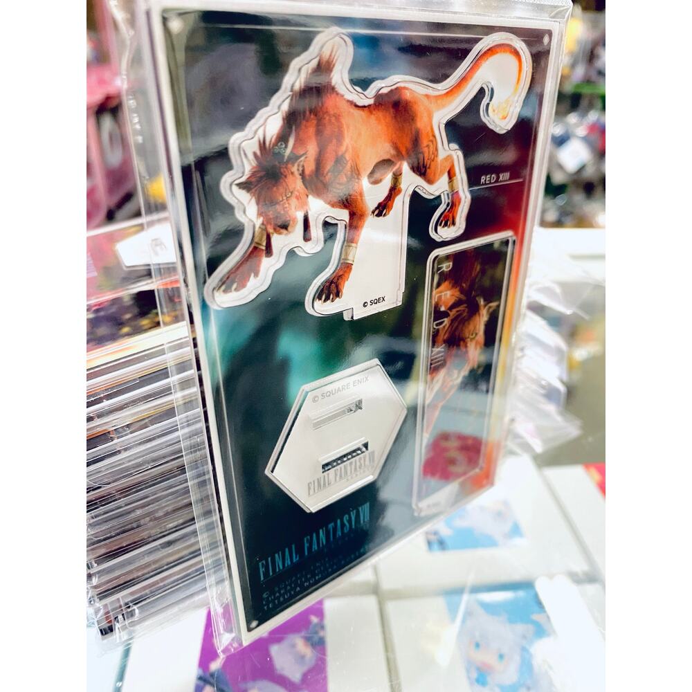 Final Fantasy VII Rebirth Acrylic Stand Red